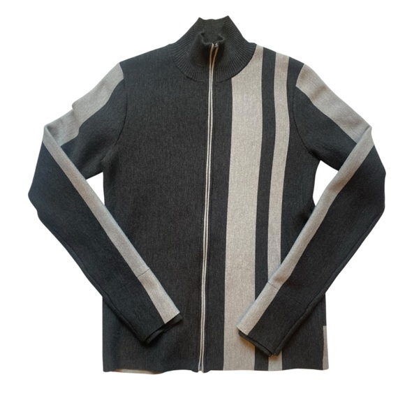 Athleta CAT TRACK CARDIGAN Gray size Small - Picture 6 of 12